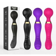 Therapeutic massage that works with upper and lower vibrations