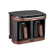 Tornado Automatic Turkish Coffee Maker 660ml Brown Black Water Tank TCME-100D-PRO
