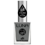 Luna Solar Gel Nail Polish - Charcoal No.1028 - 10 Ml