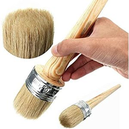 SmartTM Large Natural Bristles Draw Wax Brush