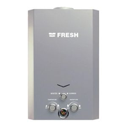 Fresh Gas Water Heater 10 Liters, Silver - F LNG