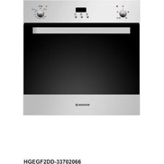  Hoover Built-in Gas Oven HGEGF2DD, 60x60 cm - Black and Silver