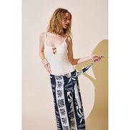 Defacto Regular Fit Tropical Patterned Cotton Beachwear