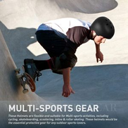 None None Safety Helmet for Cycling and Skiing