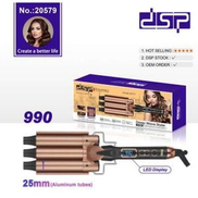 Three-barrel curling and wave iron 25 mm DSP 20579