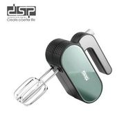 DSP KM2143 Electric Hand Mixer - 5-Speed Professional Egg Beater with Dough Hooks