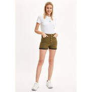  Defacto Woman Young Woven Bottom - Khaki