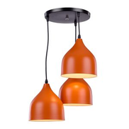 Nagafa Shop Orange Modern Ostrich Ceiling Lamp 3M10O