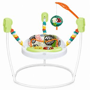 Tiibaby Interactive Baby Jumper Activity Center with Music, Lights, and Detachable Toys 88618