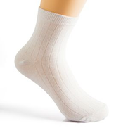 Maestro School Socks - White