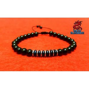  Hematite Stone And Black Onyx Bracelet From Elegance.O.K.M