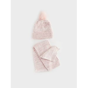 LC Waikiki Plush Pompom Girl Beret And Scarf