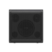 LG Xboom Stage 301 مكبر صوت بلوتوث xboom Signature Sound من will.i.am للحفلات والعروض صوت AI معايرة AI إضاءة AI تصميم إسفين بطارية قابلة للاستبدال ضمان لمدة عامين STAGE301 أسود