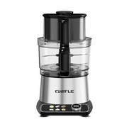 Castle Food Processor, 2.5 Liter, 1300 Watt, Black Silver - FP1345