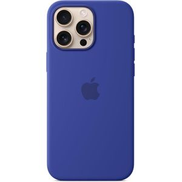 Apple iPhone 16 Pro Max Silicone Case with MagSafe and Camera Control: Lightweight Phone Case, Wireless Charging Compatible, Smooth Matte Finish Ultramarine