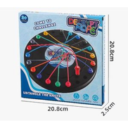 Genetic Disc Rope Puzzle, Logic Rope Knotting Strategy Board Game ...