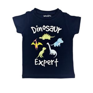 Baby Co. Dinosaurs Graphic Blue Cotton T-shirt