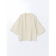 LC Waikiki Shawl Collar Straight Long Sleeve Women's Kimono