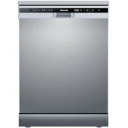 TOSHIBA Dishwasher Dw-13F8AfSs-Eg Silver Sts Door 6 Programs Free Standing, Active Open Dry, Noise Level 47 DbA, Half Load, Led Interior Light 13Place Set B0CYC7JBGC DW-13F8AF(SS)-EG