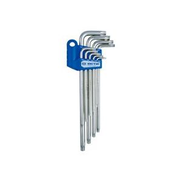  King Tony 9-Piece Extra Long Hollow Torx Key Set T10 to T50 Long Star Key Set ST20419PR