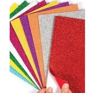 2 Packet Of General Foam Glitter Stickers - A4 20 Pcs
