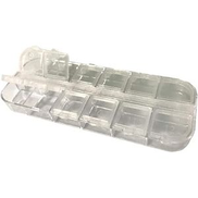- Paint Palette Includes 12 General Purposes Holes With Lids Plastic Clear