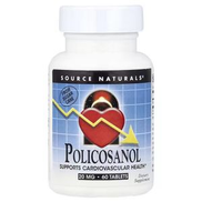 Source Naturals Policosanol 20 mg 60 tablets