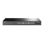 JetStream 28Port Gigabit Smart Switch with 24Port PoE+ Black SG2428P