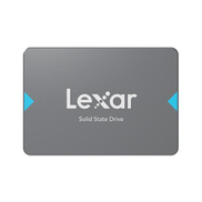 محرك أقراص الحالة الصلبة الداخلي Lexar 480GB NQ100 SSD 2.5 SATA III، قراءة تصل إلى 550 ميجابايت في الثانية، رمادي LNQ100X480G-RNNNU