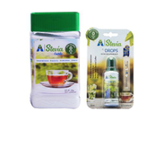STEVIA Castello Diet Sugar - 300g + Drops - 30ml