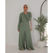Tie Shop Comfy Linen Jumpsuit