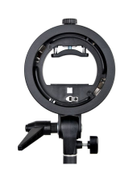 Godox S-Shaped Speedlite Bracket Holder For Elinchrom Mount Speedlite Flash Snoot Softbox