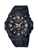 G-SHOCK men Round Shape Resin Band Analog & Digital Wrist Watch 49 mm - Black - GST-S310BDD-1ADR