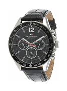 TOMMY HILFIGER Men's Sophisticated Analog Quartz Leather Wrist Watch