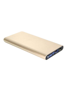 PZX 20000.0 mAh Portable Power Bank Gold