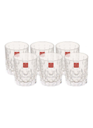RCR Marilyn Crystal Cup Set, 6 Pieces Clear 340ml