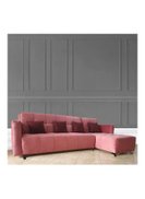 Big Eg Wodden Sofa Bed Pink 93 x 120 x 200 x 60cm
