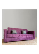 Big Eg Wodden Sofa Bed Purple 93 x 120 x 200 x 60cm