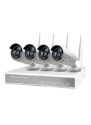Generic 4.0 Channel HD Wireless IP Security Camera System With Built-In Router