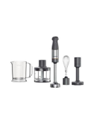 KENWOOD Hand Blender, Stainless Steel Wand, Triblade XL Blending Wand, Chopper, Metal Whisk, HBM60.307GY HBM60.307GY Grey