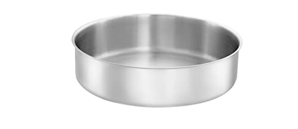 Zahran Stainless Steel Round Oven Dish 22 0330012422 330012422 2724317972802 ZA478HL1MLTXZNAFAMZ B0957FN95S
