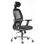 Leaders Furniture Rotating Mesh Office Chair with Black Headrest by El Mesh B093G5665S