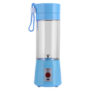  380ML Portable Rechargeable USB Juicer Fruit Juice Extractor Handheld Bottle Cup Blue B0845QVQYH