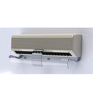 Generic Adjustable split air conditioner air flow guide, without wall perforation B0979X94MV