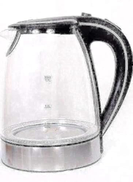 غلاية مياه كهربائية زجاجية سعة 1.7L