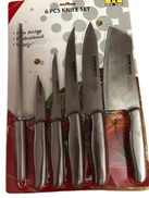 Generic Knife Set Stanless steal 6 Pcs B0CS9VSZDX