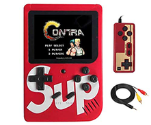  Other Sunower double play mini handheld video game console gameboy built-in 500 classic games red+sup B0922VMM6M