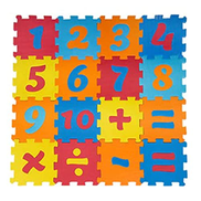Generic Fluffy Bear Eva Foam-123 Play Mat B091BYBDT7