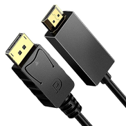 Cablor Display Port DP to HDMI Cable B01GC2GK94