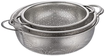 Generic Food Colander 3 PCS Set B08YNJGB32